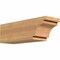 Ekena Millwork Mediterranean Smooth Rafter Tail, Western Red Cedar, 5 1/2"W x 6"H x 18"L RFT06X06X18MED00SWR - alternate 1